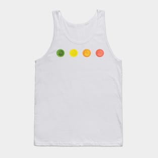 Citrus Polkadots Tank Top